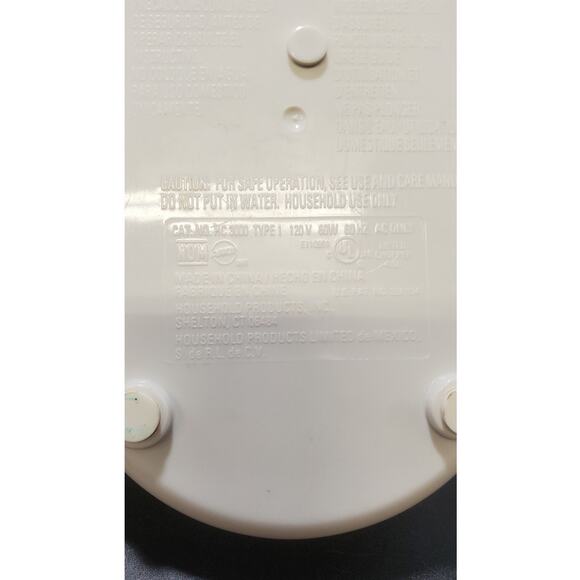 Black & Decker Handy Chopper + HC3000 Countertop Food Processor REPLACEMENT BASE - Picture 6 of 6